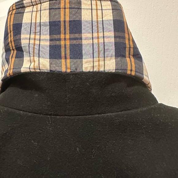 Burberry Blue Label Black Double-Breasted Pea Coat - Picture 12 of 15